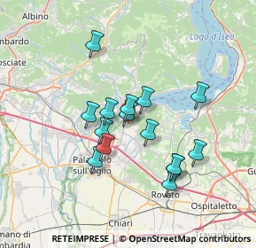 Mappa Via Donatori del Sangue, 25031 Capriolo BS, Italia (5.762)