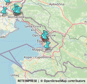 Mappa Via Rigutti, 34138 Trieste TS, Italia (27.82938)