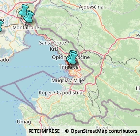 Mappa Via Rigutti, 34138 Trieste TS, Italia (23.98231)