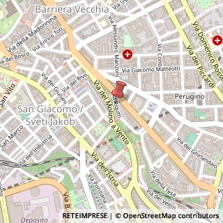 Mappa Via Rigutti, 5, 34138 Trieste, Trieste (Friuli-Venezia Giulia)