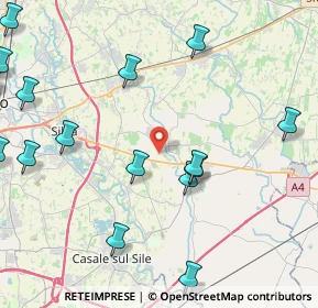 Mappa Via Beato Erico, 31056 Roncade TV, Italia (6.2685)