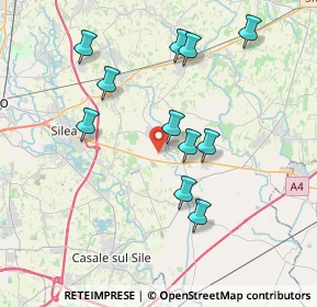 Mappa Via Beato Erico, 31056 Roncade TV, Italia (3.64091)