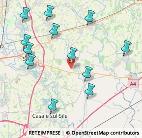 Mappa Via Beato Erico, 31056 Roncade TV, Italia (4.57833)