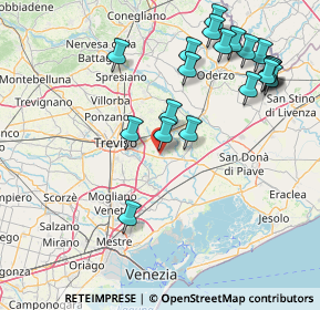 Mappa Via Beato Erico, 31056 Roncade TV, Italia (17.674)