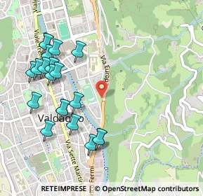 Mappa Via dello Sport, 36078 Valdagno VI, Italia (0.5585)