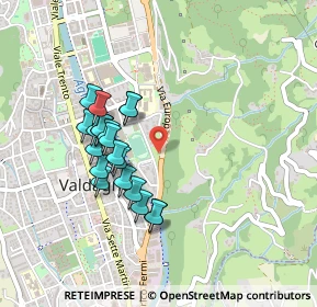 Mappa Via dello Sport, 36078 Valdagno VI, Italia (0.398)