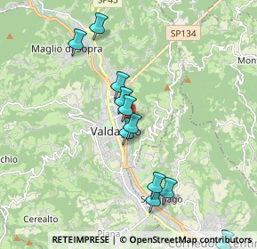 Mappa Via dello Sport, 36078 Valdagno VI, Italia (1.87273)