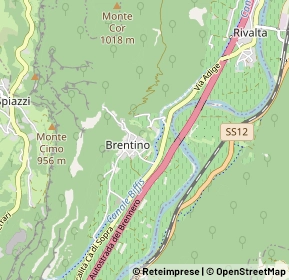 Mappa Via casalini, 37020 Brentino Belluno VR, Italia (0.94167)