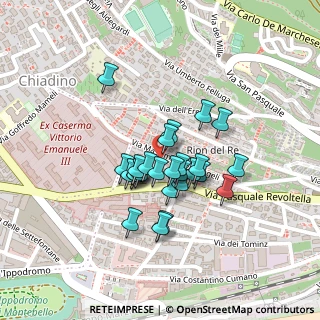 Mappa Via D'Angeli, 34139 Trieste TS, Italia (0.16)