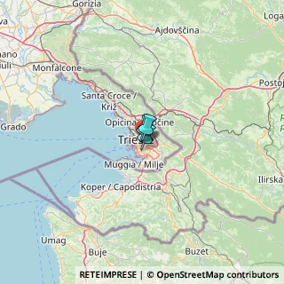 Mappa Via D'Angeli, 34139 Trieste TS, Italia (62.94583)