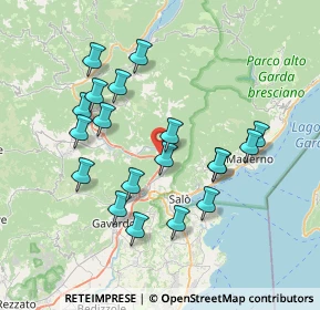 Mappa 25079 Vobarno BS, Italia (7.09263)