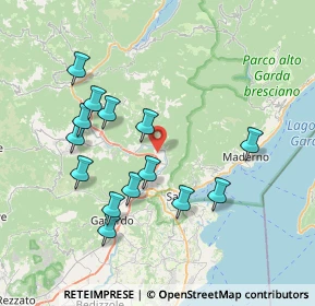 Mappa 25079 Vobarno BS, Italia (7.40857)