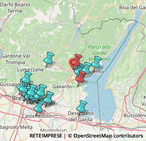 Mappa 25079 Vobarno BS, Italia (17.5325)