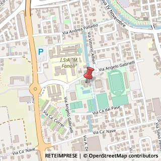 Mappa Via Angelo Gabrielli, 18, 35013 Cittadella, Padova (Veneto)