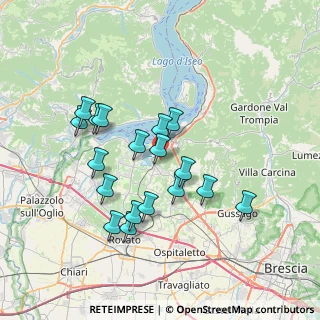 Mappa 25050 Iseo BS, Italia (6.57667)