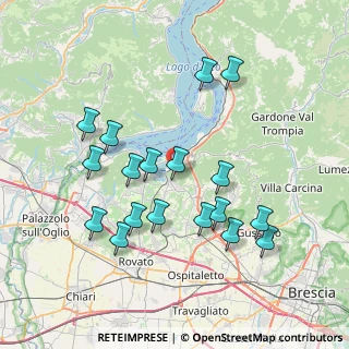 Mappa 25050 Iseo BS, Italia (7.52167)