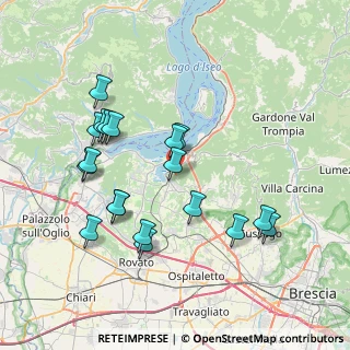 Mappa 25050 Iseo BS, Italia (7.57368)