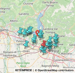 Mappa 25050 Iseo BS, Italia (11.2655)