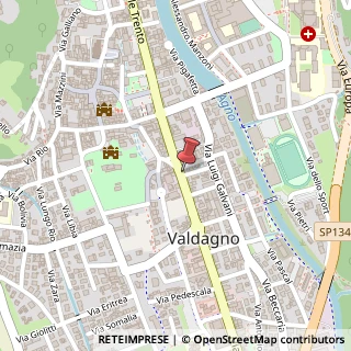 Mappa Viale Trento, 171, 36078 Valdagno, Vicenza (Veneto)