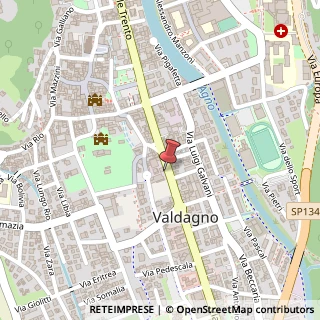 Mappa Viale Trento, 138, 36078 Valdagno VI, Italia, 36078 Valdagno, Vicenza (Veneto)