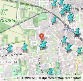 Mappa Via Bertold Brecht, 20831 Seregno MB, Italia (0.69)