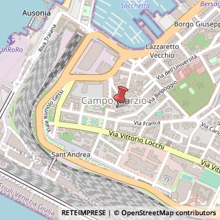 Mappa Via Guido Reni,  8, 34123 Trieste, Trieste (Friuli-Venezia Giulia)