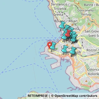 Mappa Via Francesco Hermet, 34123 Trieste TS, Italia (1.699)