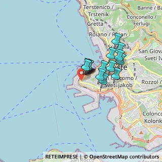 Mappa Via Francesco Hermet, 34123 Trieste TS, Italia (1.19313)