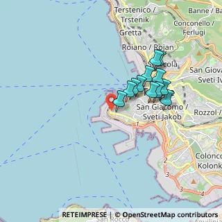 Mappa Via Francesco Hermet, 34123 Trieste TS, Italia (1.48)