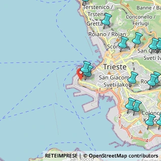 Mappa Via Francesco Hermet, 34123 Trieste TS, Italia (3.17467)