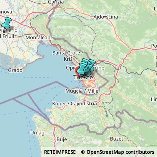 Mappa Via Francesco Hermet, 34123 Trieste TS, Italia (19.54636)