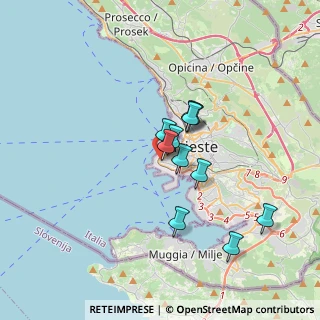 Mappa Via Francesco Hermet, 34123 Trieste TS, Italia (2.59636)