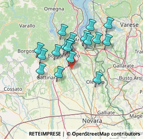 Mappa 28012 Cressa NO, Italia (11.63889)