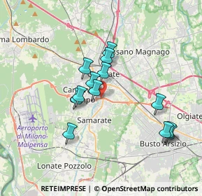 Mappa Via Casati, 21017 Samarate VA, Italia (3.12846)
