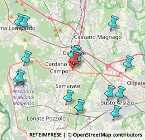 Mappa Via Casati, 21017 Samarate VA, Italia (4.515)