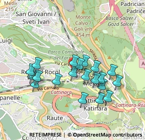 Mappa Via Teodoro Mayer, 34142 Trieste TS, Italia (0.831)