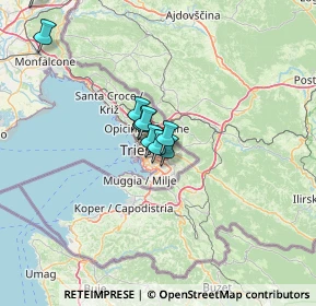 Mappa Via Teodoro Mayer, 34142 Trieste TS, Italia (19.42846)