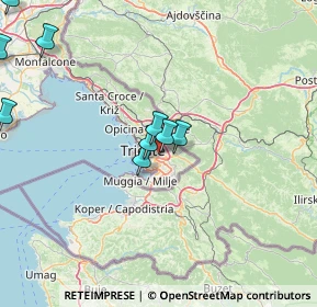 Mappa Via Teodoro Mayer, 34142 Trieste TS, Italia (24.46455)