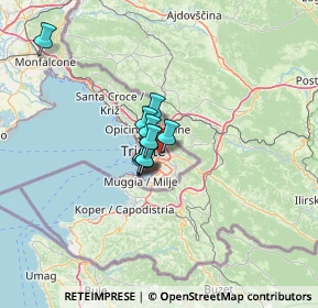 Mappa Via Teodoro Mayer, 34142 Trieste TS, Italia (10.33)