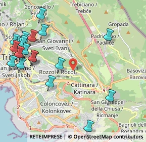 Mappa Via Teodoro Mayer, 34142 Trieste TS, Italia (2.7225)