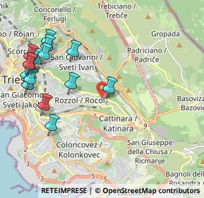 Mappa Via Teodoro Mayer, 34142 Trieste TS, Italia (2.46067)