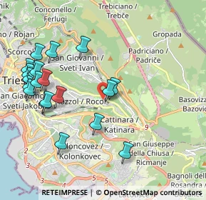 Mappa Via Teodoro Mayer, 34142 Trieste TS, Italia (2.28)