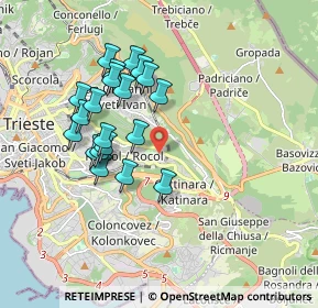 Mappa Via Teodoro Mayer, 34142 Trieste TS, Italia (1.652)