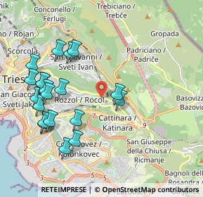 Mappa Via Teodoro Mayer, 34142 Trieste TS, Italia (2.173)