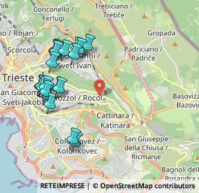 Mappa Via Teodoro Mayer, 34142 Trieste TS, Italia (2.089)