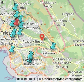 Mappa Via Teodoro Mayer, 34142 Trieste TS, Italia (2.61857)