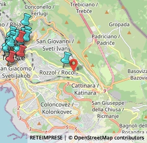 Mappa Via Teodoro Mayer, 34142 Trieste TS, Italia (3.2195)
