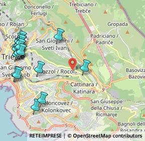 Mappa Via Teodoro Mayer, 34142 Trieste TS, Italia (2.8235)