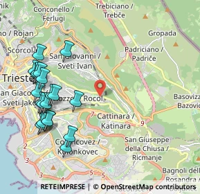 Mappa Via Teodoro Mayer, 34142 Trieste TS, Italia (2.3975)