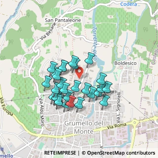 Mappa Via Fratelli Kennedy, 24064 Grumello del Monte BG, Italia (0.36897)